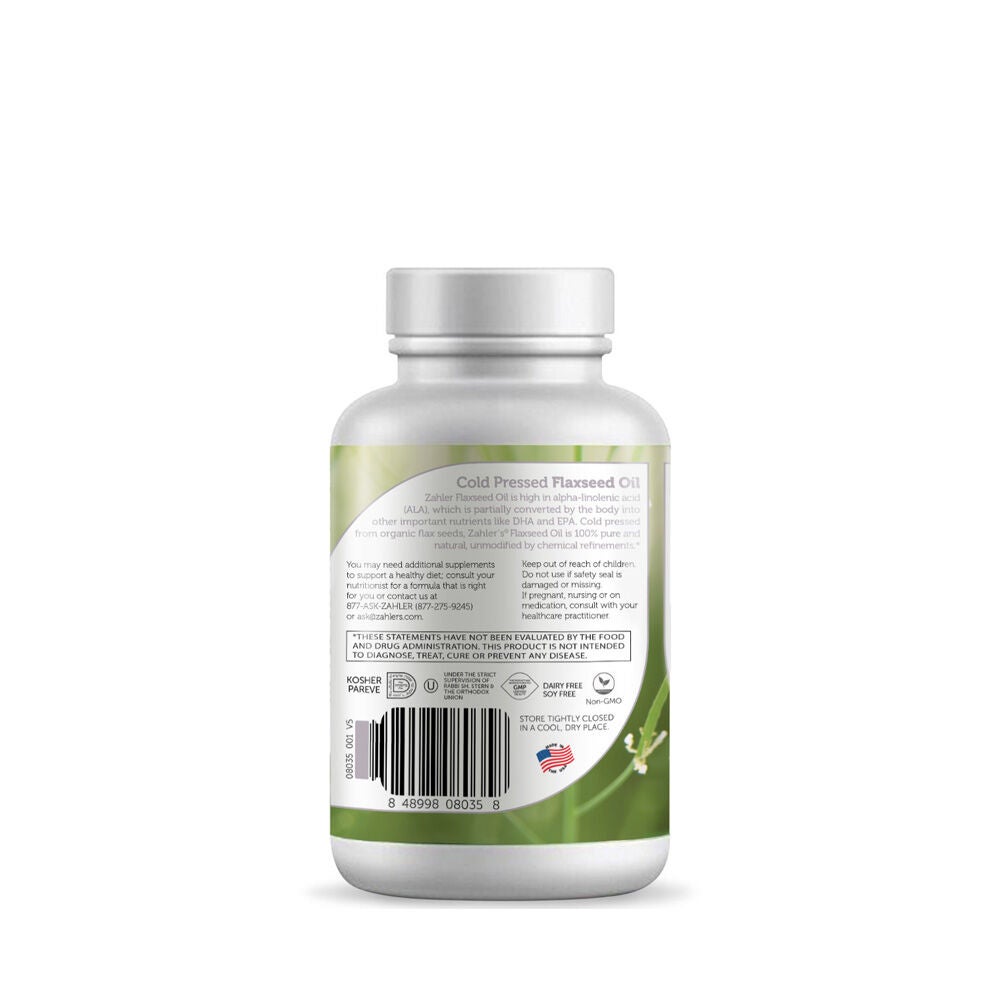 Flaxseed Oil 1000mg - 90 Softgels (90 Servings)